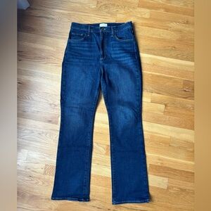 Favorite Daughter Valentina Shortie Petite Straight Leg Jeans Woodside